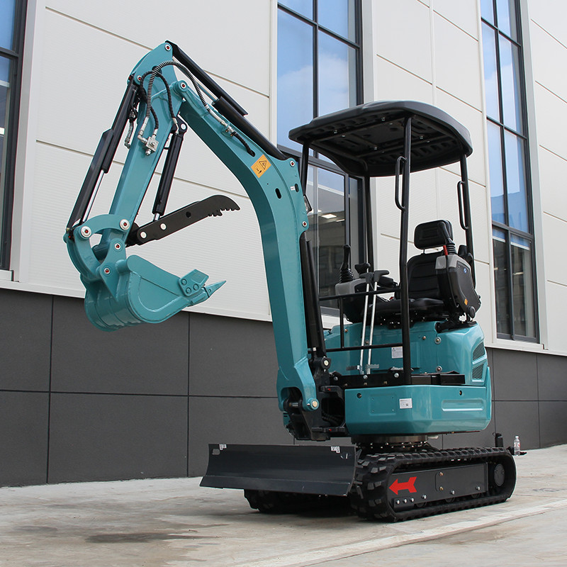 2.5 Ton Mini Excavator Kubota D902 Engine Extendable Track Side Swing Digger EPA