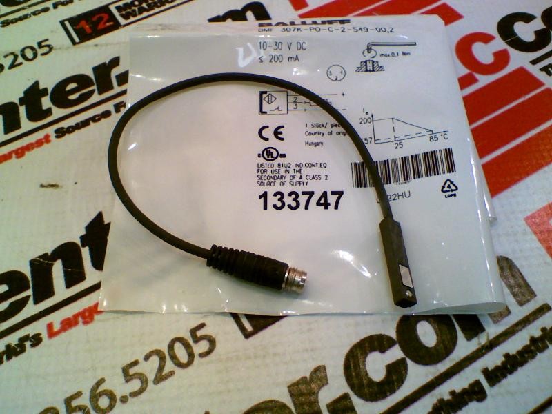 BALLUFF BMF 307K-PO-C-2-S49-00,5 / BMF307KPOC2S49005 (NEW IN BOX)
