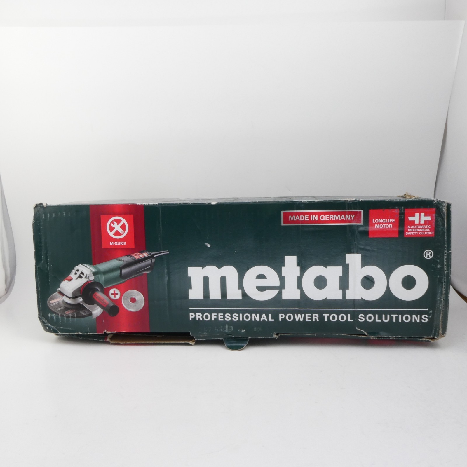 Metabo 6-Inch Angle Grinder, 10,000 RPM, 12 Amp, Non-locking Paddle Switch, M…