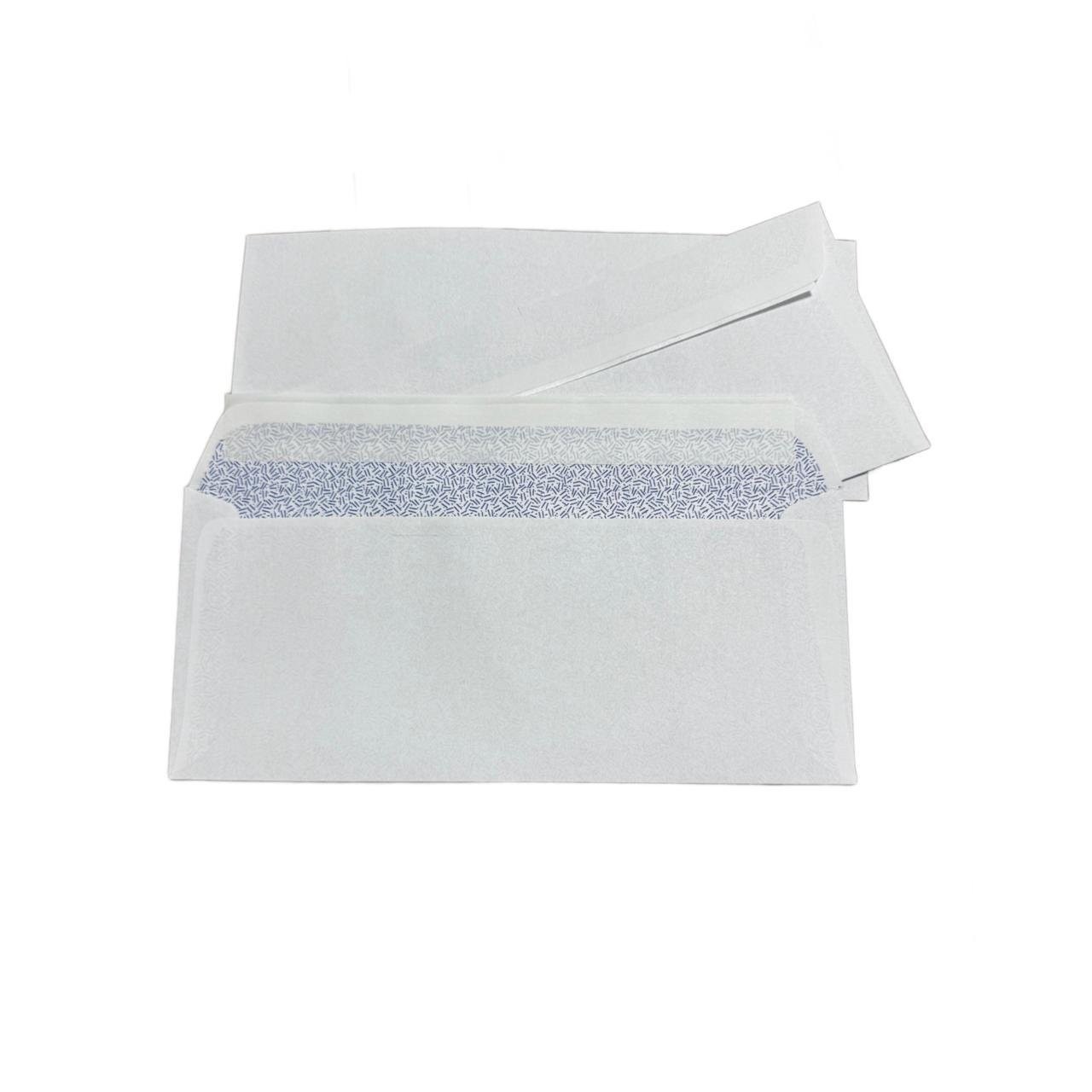 500 – Pack #10 Security Envelopes Self Seal Envelopes 4-1/8″ x 9-1/2″