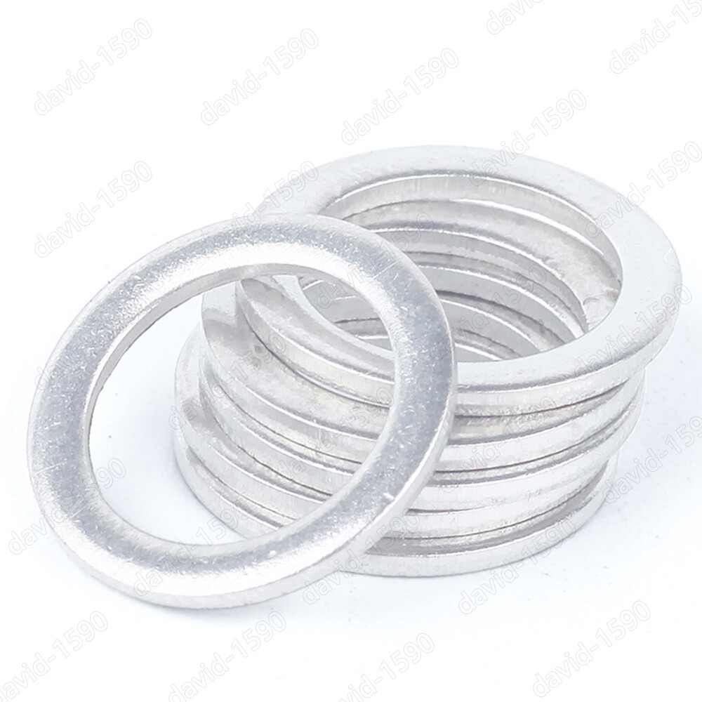 Aluminum Alloy 6061 Flat Washers M3 M4 M5 M6 M8 M10 M12 M16 M20 Enlarged Gaskets