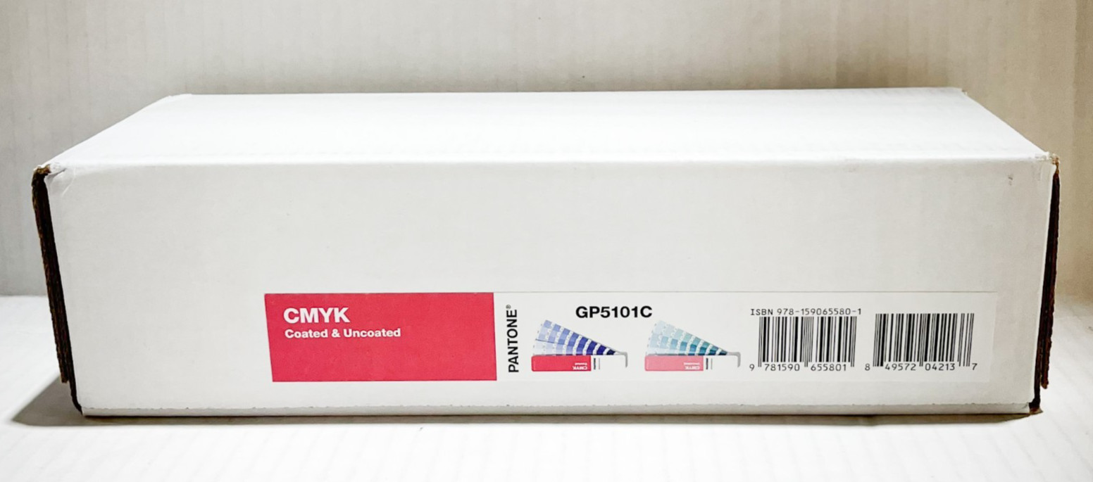 Pantone CMYK Guide Set Coated & Uncoated Packed W/Thousands Of Achievable Colors