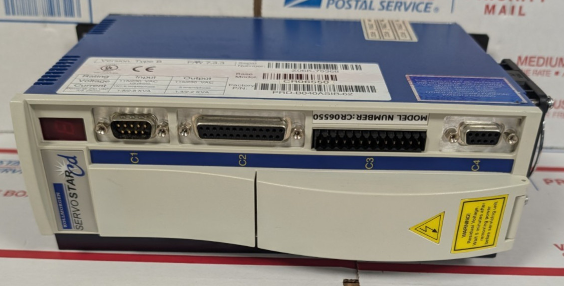 Kollmorgen CR06550 Servostar CD Servo Drive (UNTESTED)
