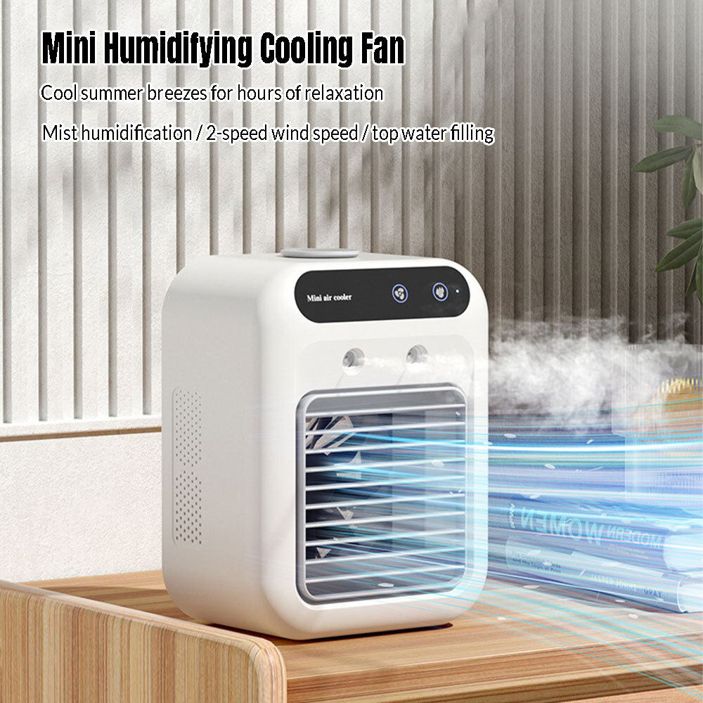 3-In-1 Air Cooling Fan Air Conditioner Cooler Evaporative Water Humidifier