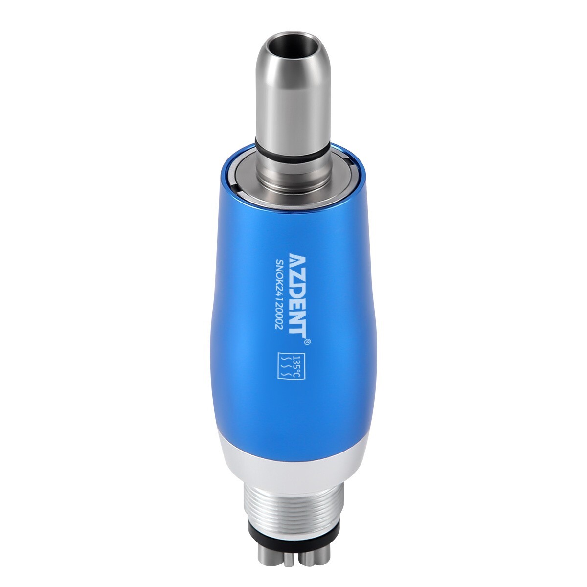 AZDENT Dental Hygiene Prophy Handpiece 4Holes 360°Swivel/Blue Motor/3*Nose cone