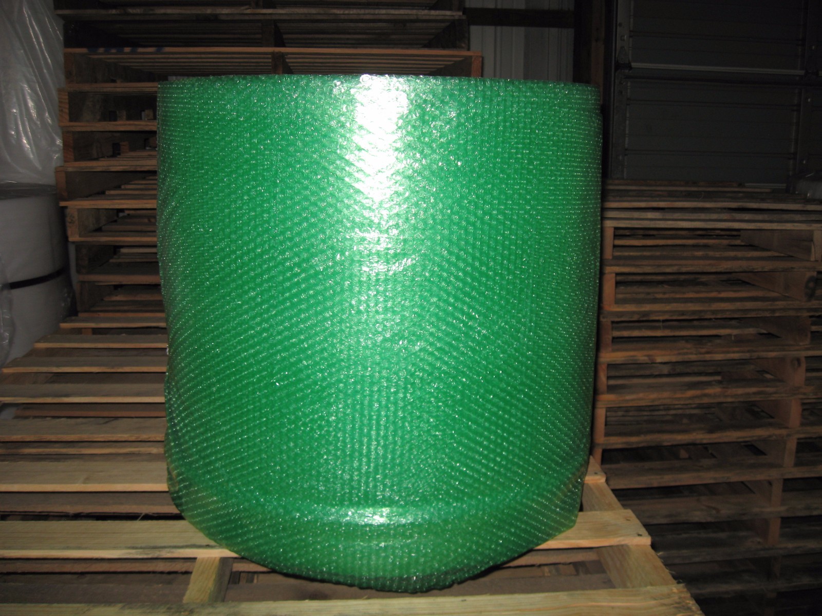3/16″ Small Green Recycled Bubble, 24 x 300′ Per Roll