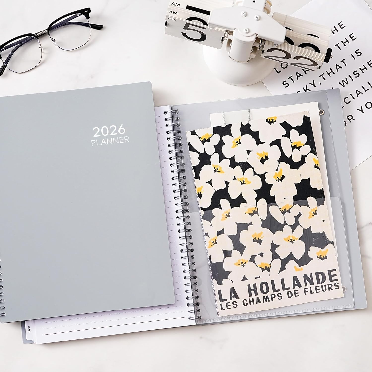 2026 Day-to-Day Planner – Large 9″ x 11″ with Weekly Pages & Easy Navigation