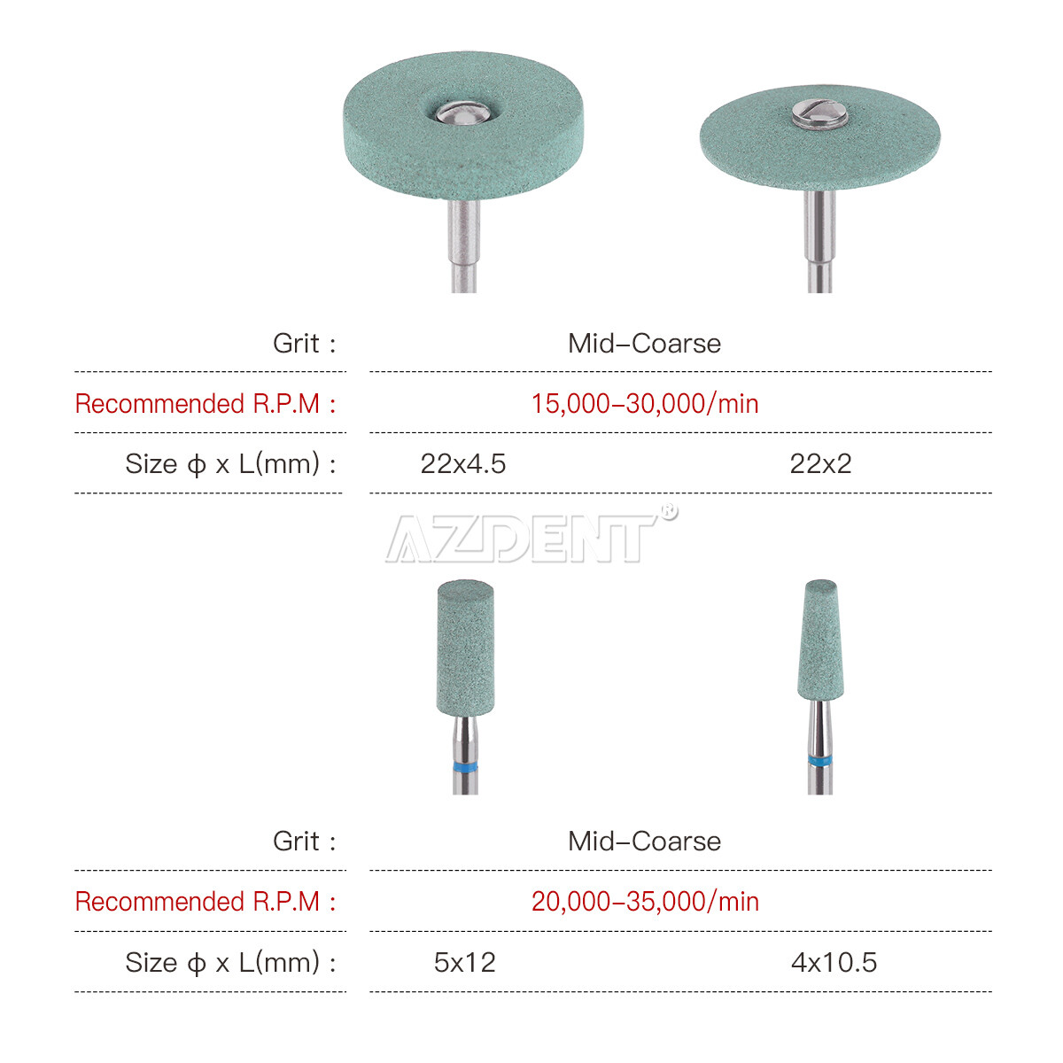 Dental Lab Ceramic Diamond Grinder Polisher HP For Zirconia&Porcelain Polishing