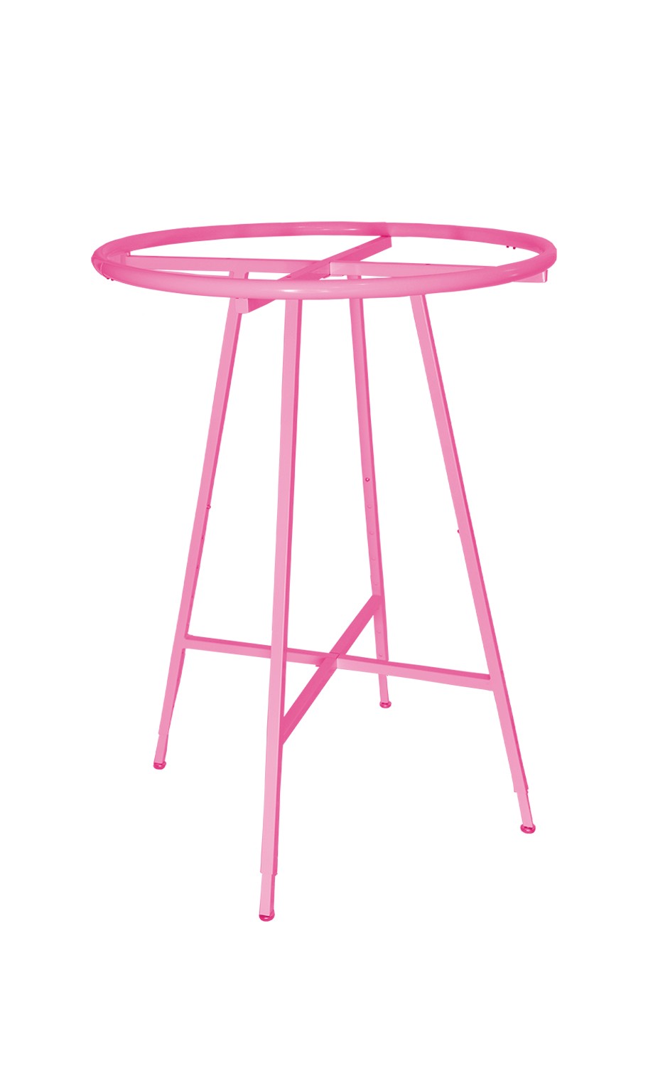 SSWBasics Hot Pink Round Clothes Rack – Sturdy Clothing Rack for Hanging