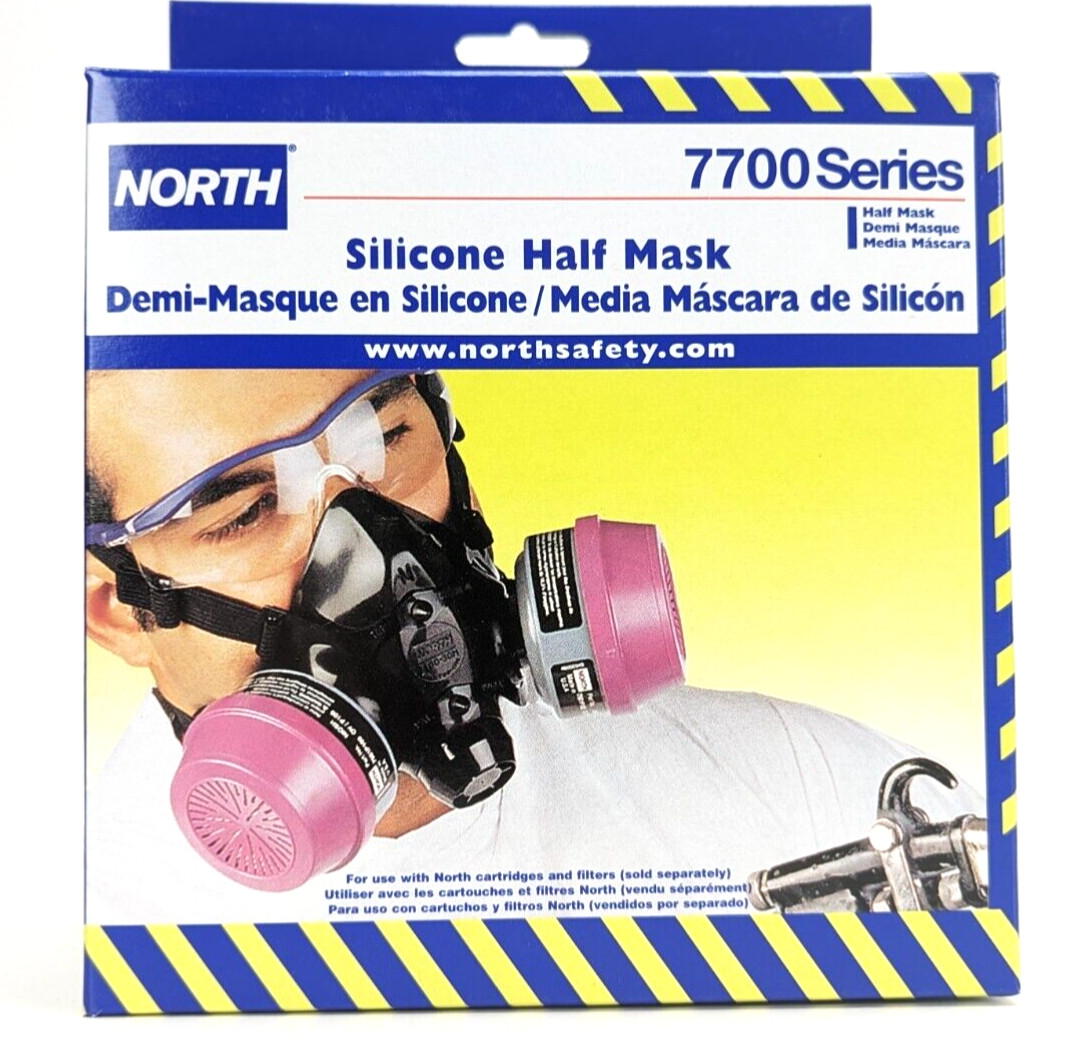 *CASE OF 12* Honeywell North 7700 Series Half Face Medium 770030M Free Shipping