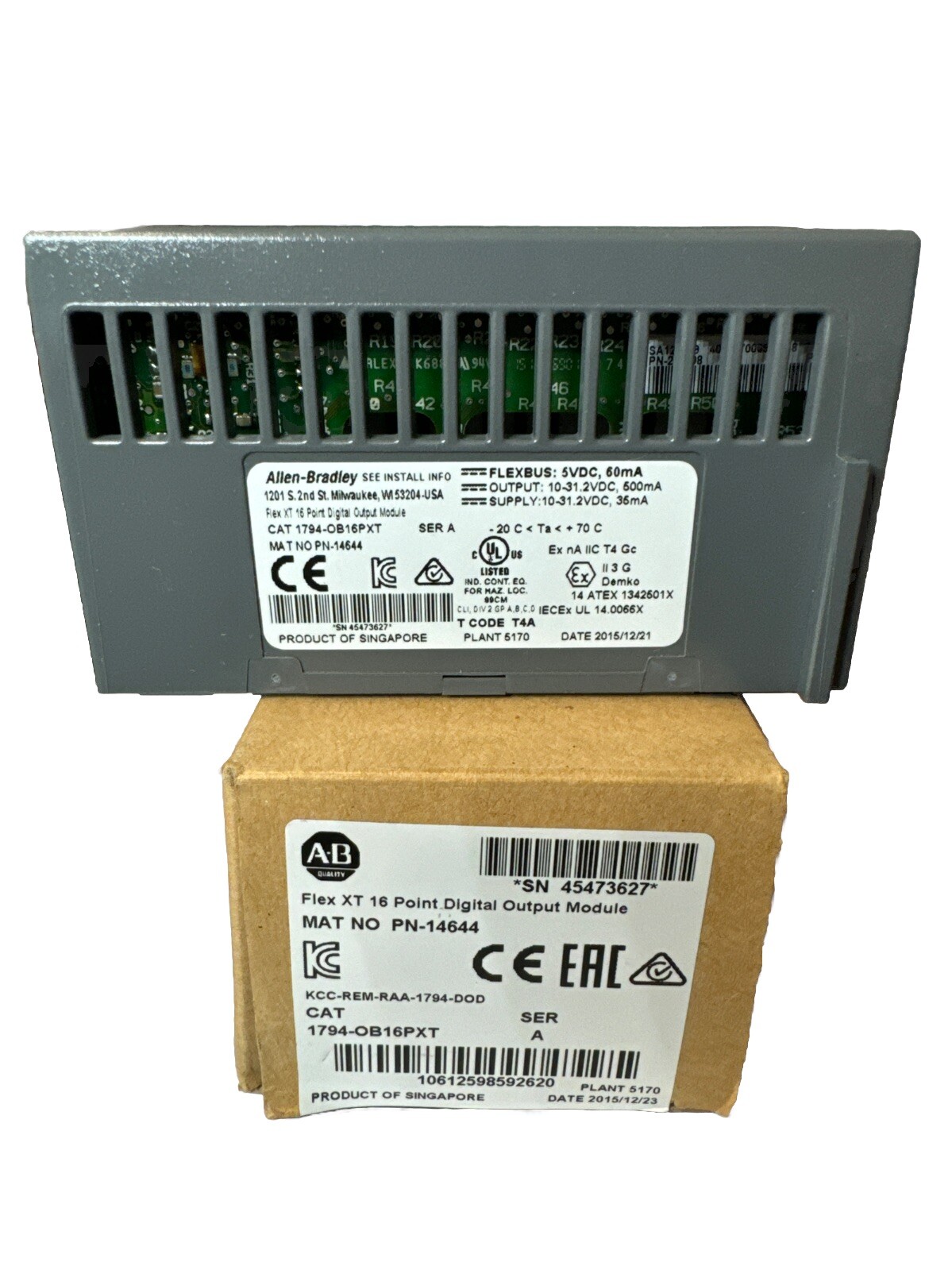 Allen Bradley 1794-OB16PXT Flex I/O XT