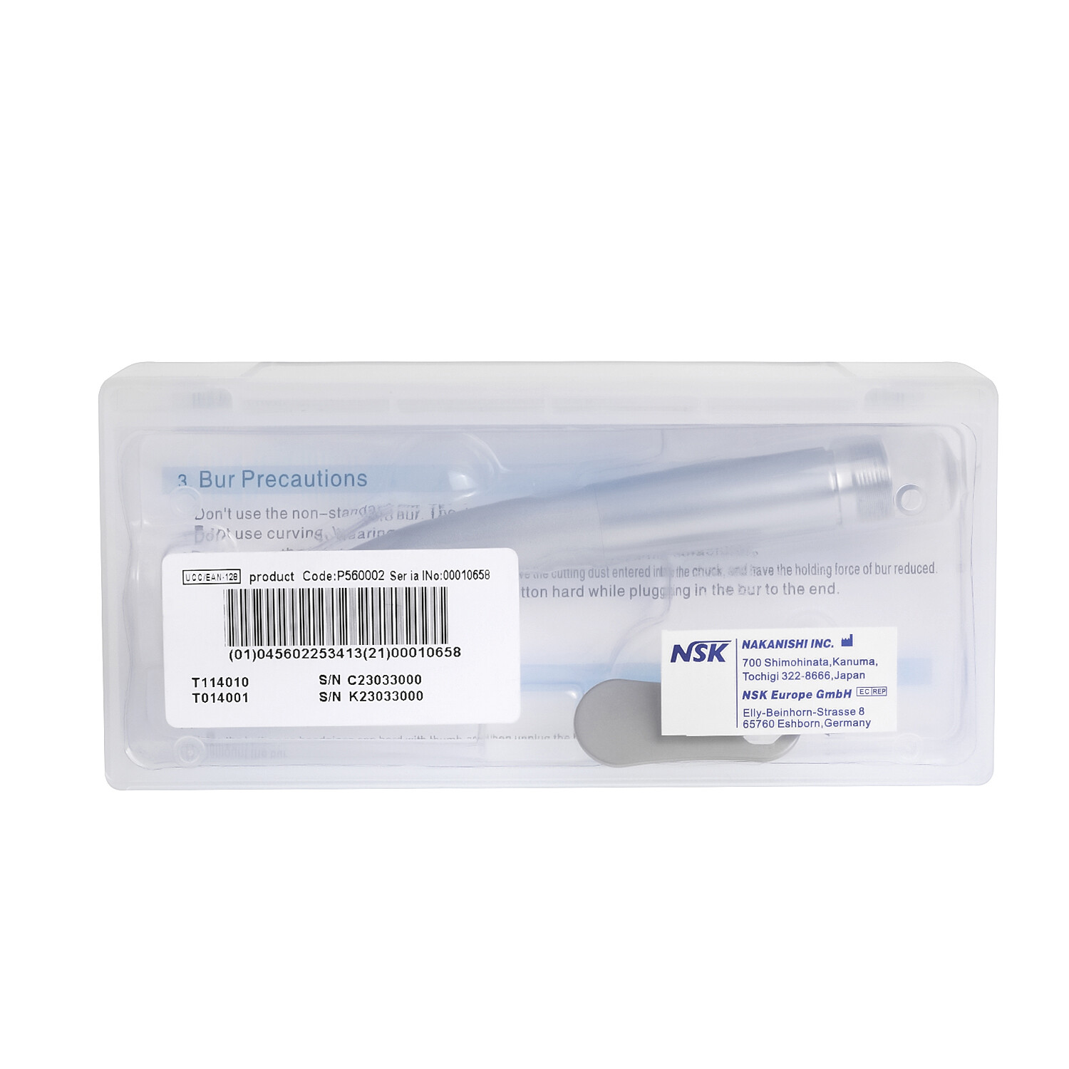 NSK Type Dental PANA MAX Mini Head High Speed LED Children Handpiece Push Button