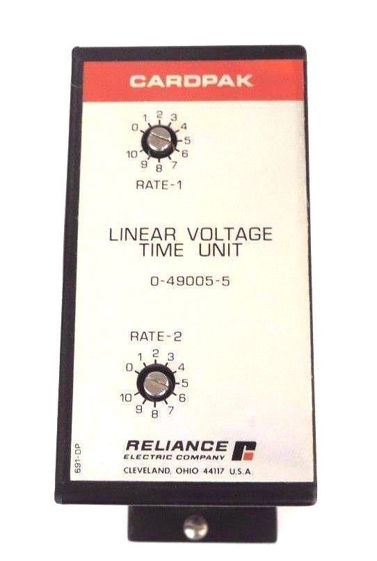 NIB RELIANCE ELECTRIC 0-49005-5 CARDPAK LINEAR VOLTAGE UNIT 0490055