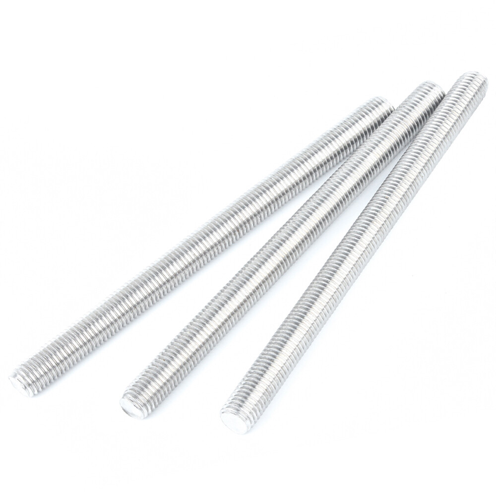 M6 M8 M10 M12 M14 M16 Aluminium 6061 Threaded Rods Metric Thread Stud Bolts