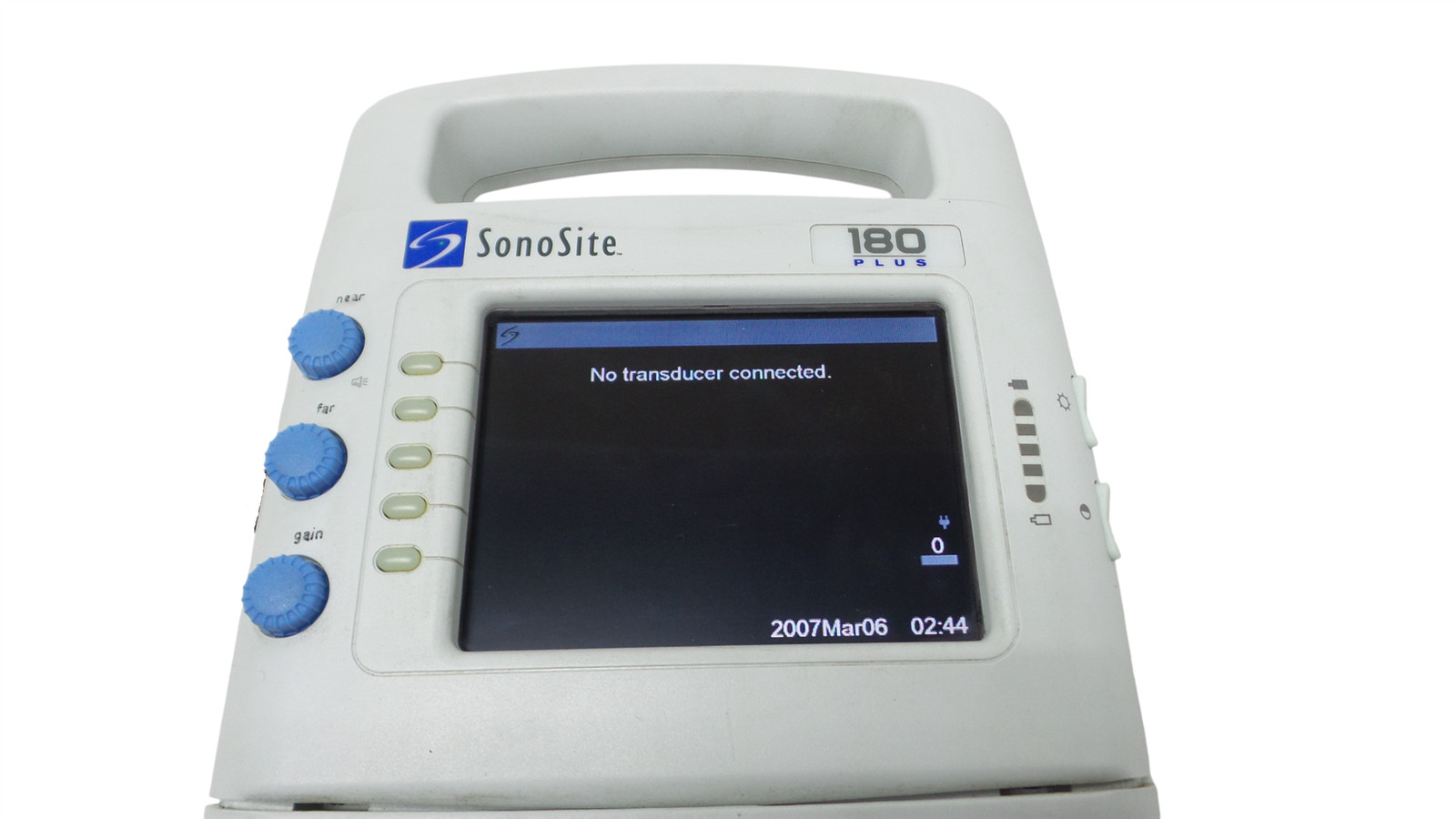 SonoSite 180 Plus Ultrasound System P01576-06 – Free Shipping