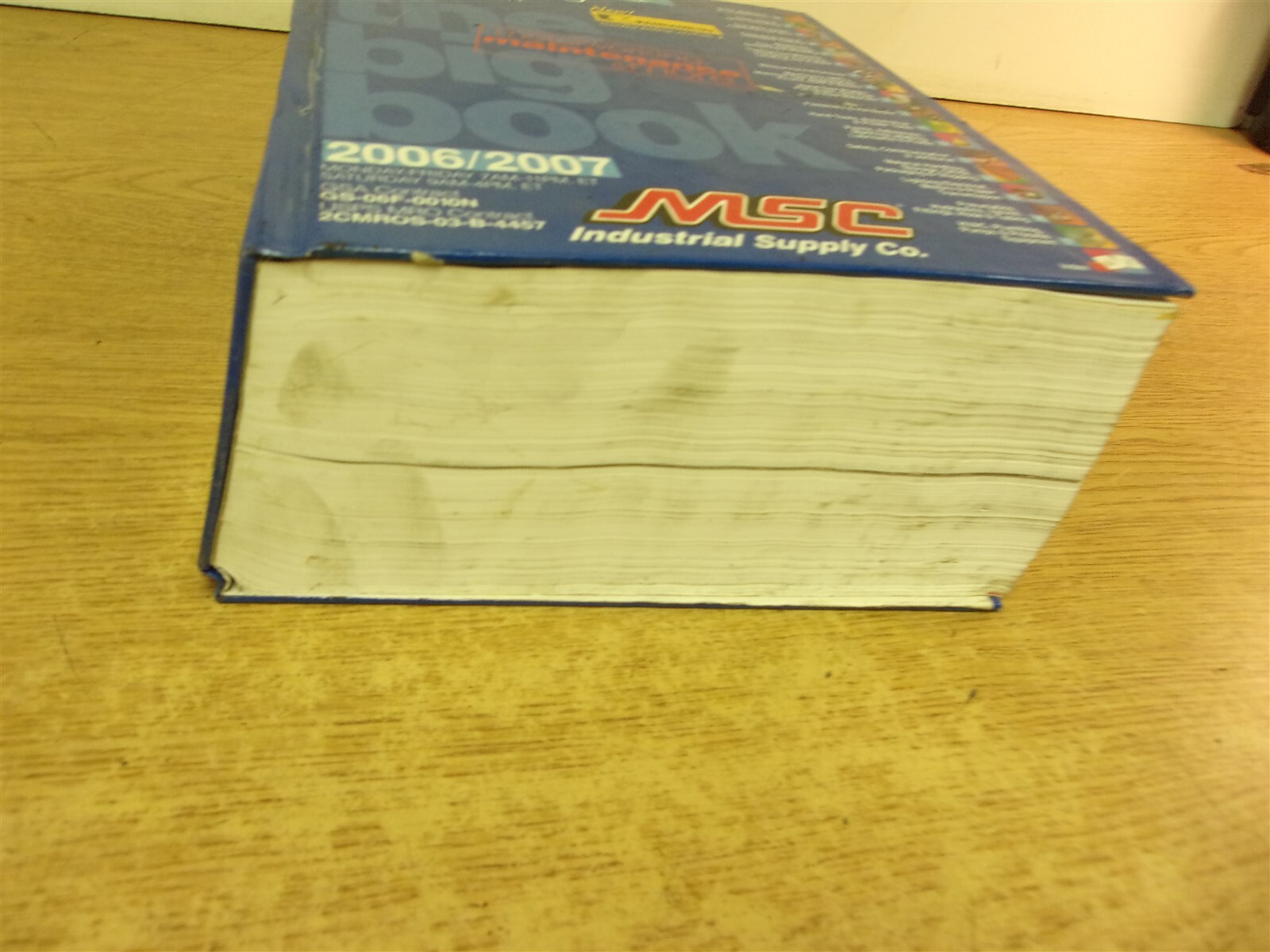 The Big Book MSC Industrial Supply Company 2006/2007 *FREE SHIPPING*