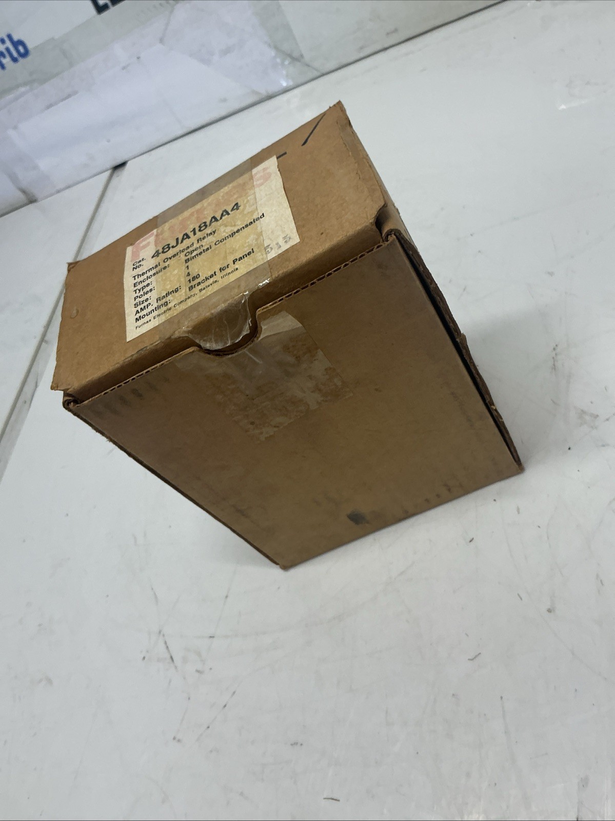Furnas 48JA18AA4 Thermal Overload Relay. Y-904