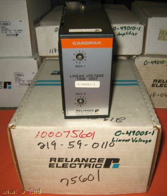 Reliance Cardpak 0-49005-1 Linear Voltage 0490051