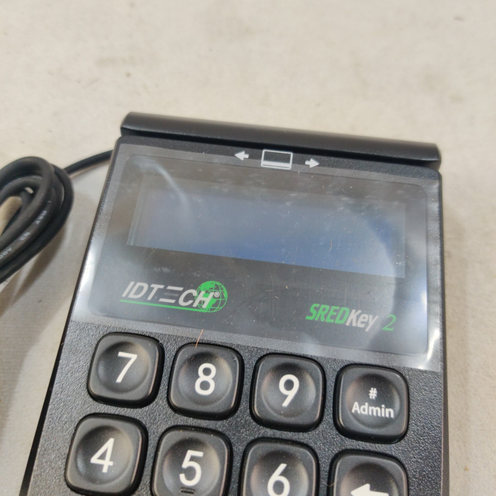 ID Tech SREDKey 2 Key Pad with MSR USB KB Enhanced Format IDSK2-534E
