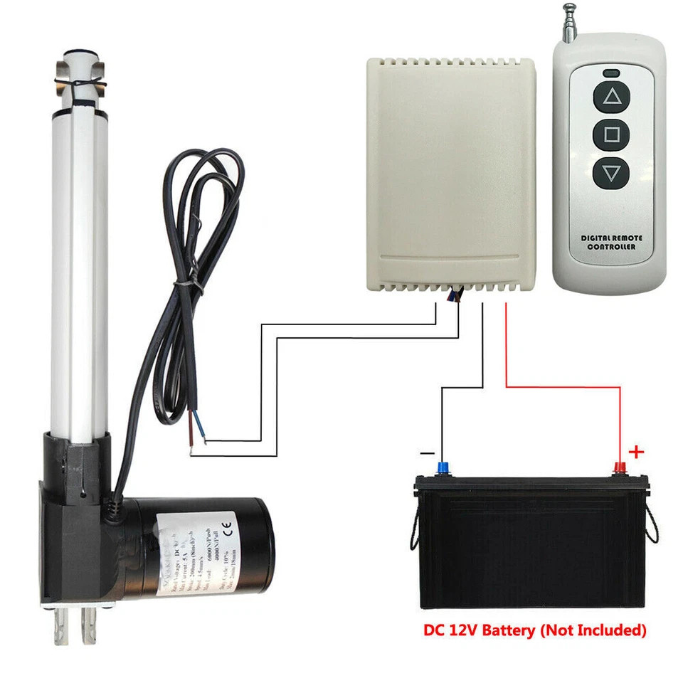 12V 24V Motor Linear Actuator Wireless Remote Controller Forward Reverse Control