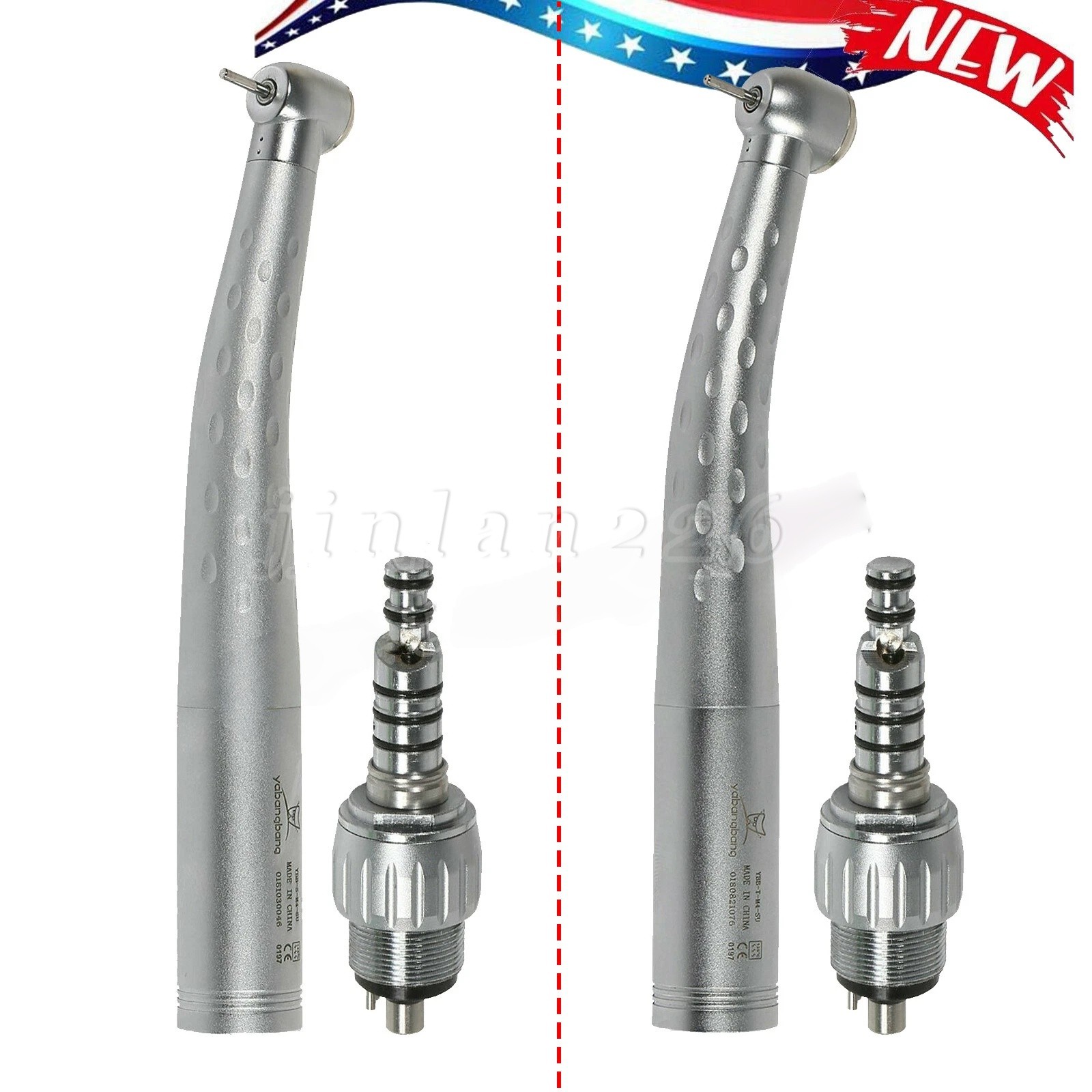 KaVo Style Dental High Speed Handpiece with 4 Hole Quick Coupler Coupling Swivel