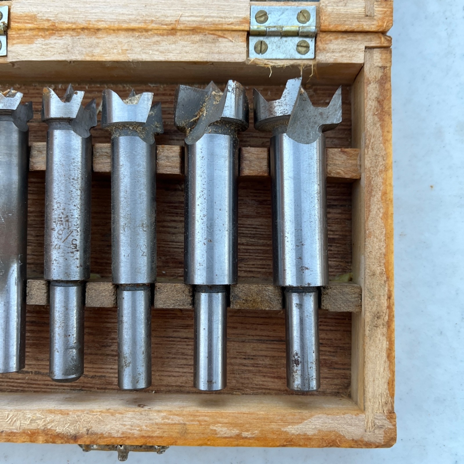 Forstner Bit 7-Piece Set – 1/4″ to 1″ Sku P3629