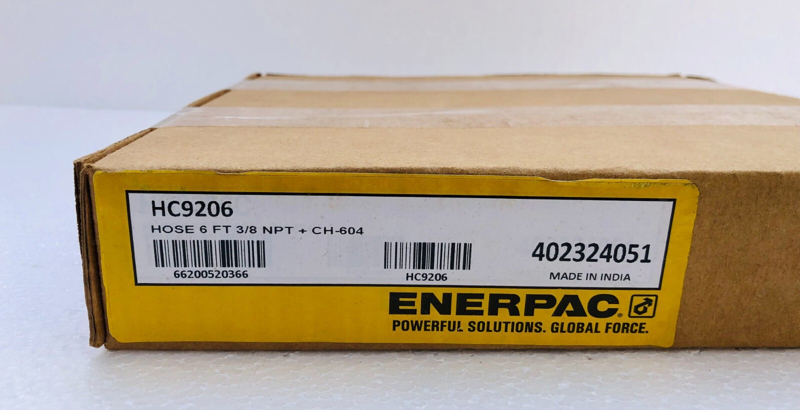 Enerpac HC9206 Hydraulic Hose 6 Ft. 3/8″ NPT + CH-604 700 Bar/ 10,000 PSI