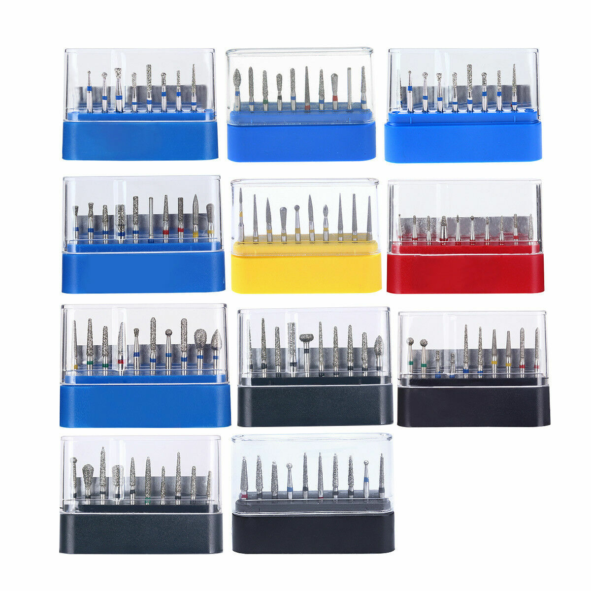 Dental FG Diamond Burs Composite/Polishing For High Speed Handpiece AZDENT