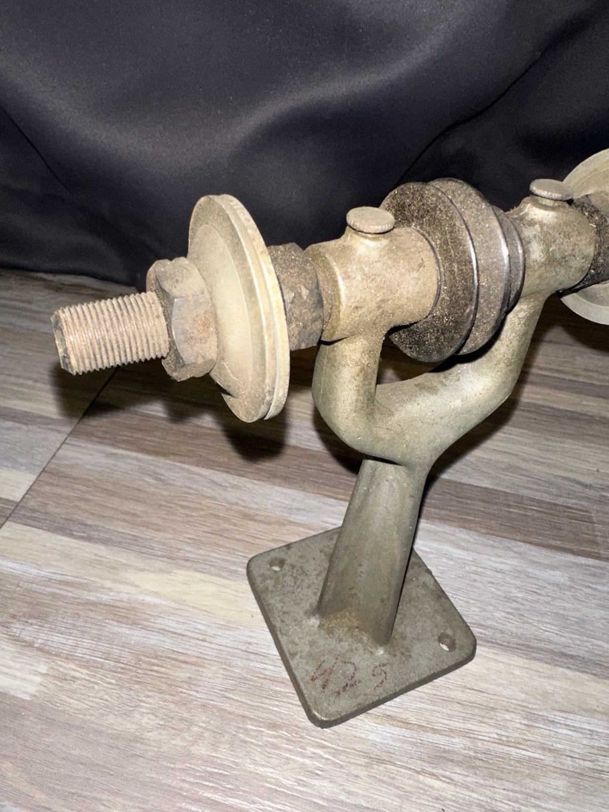 Vintage Belt Driven Bench Grinder Arbor