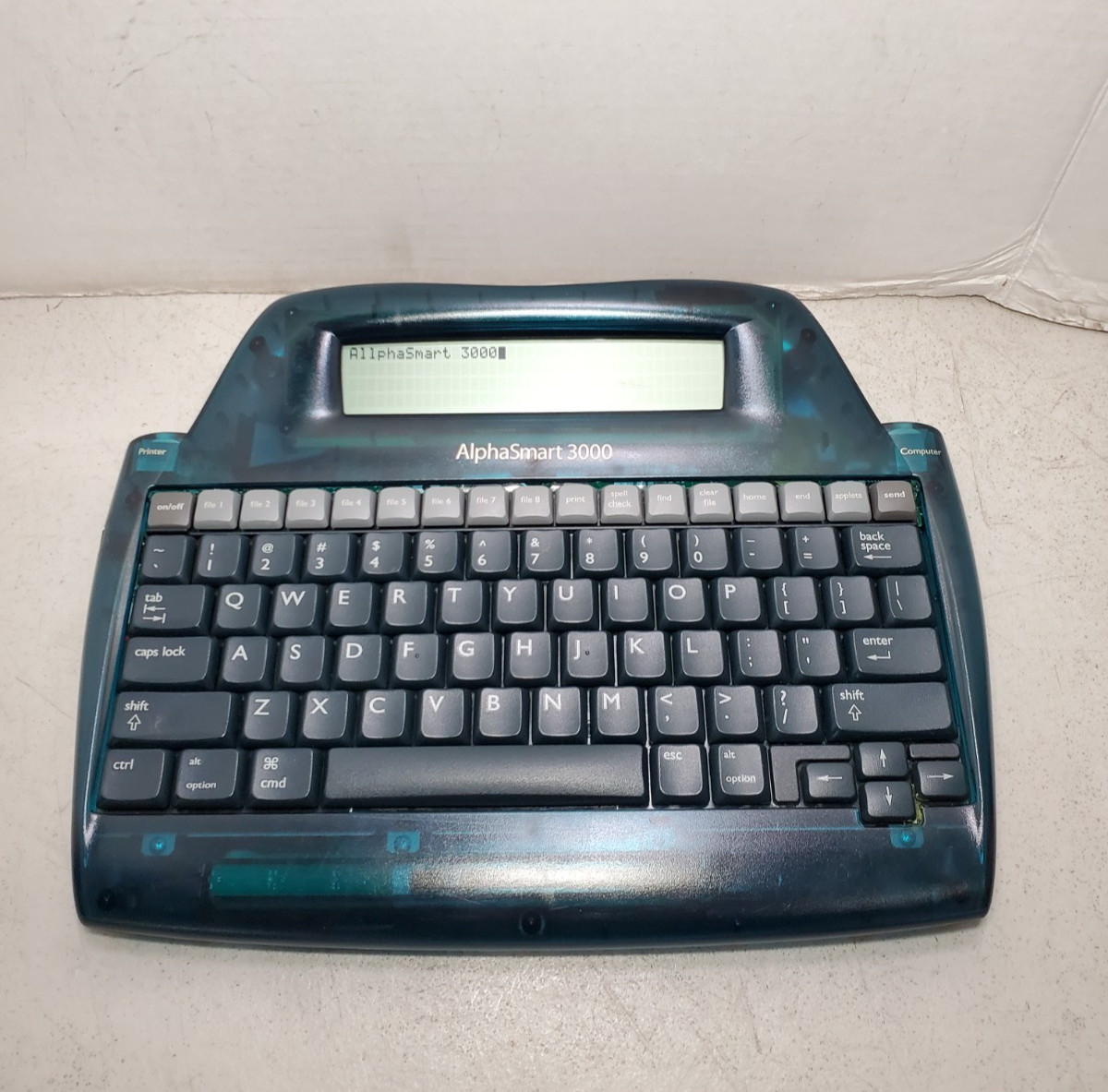 Vintage AlphaSmart 3000 Portable Word Processor Keyboard- Tested Works #69