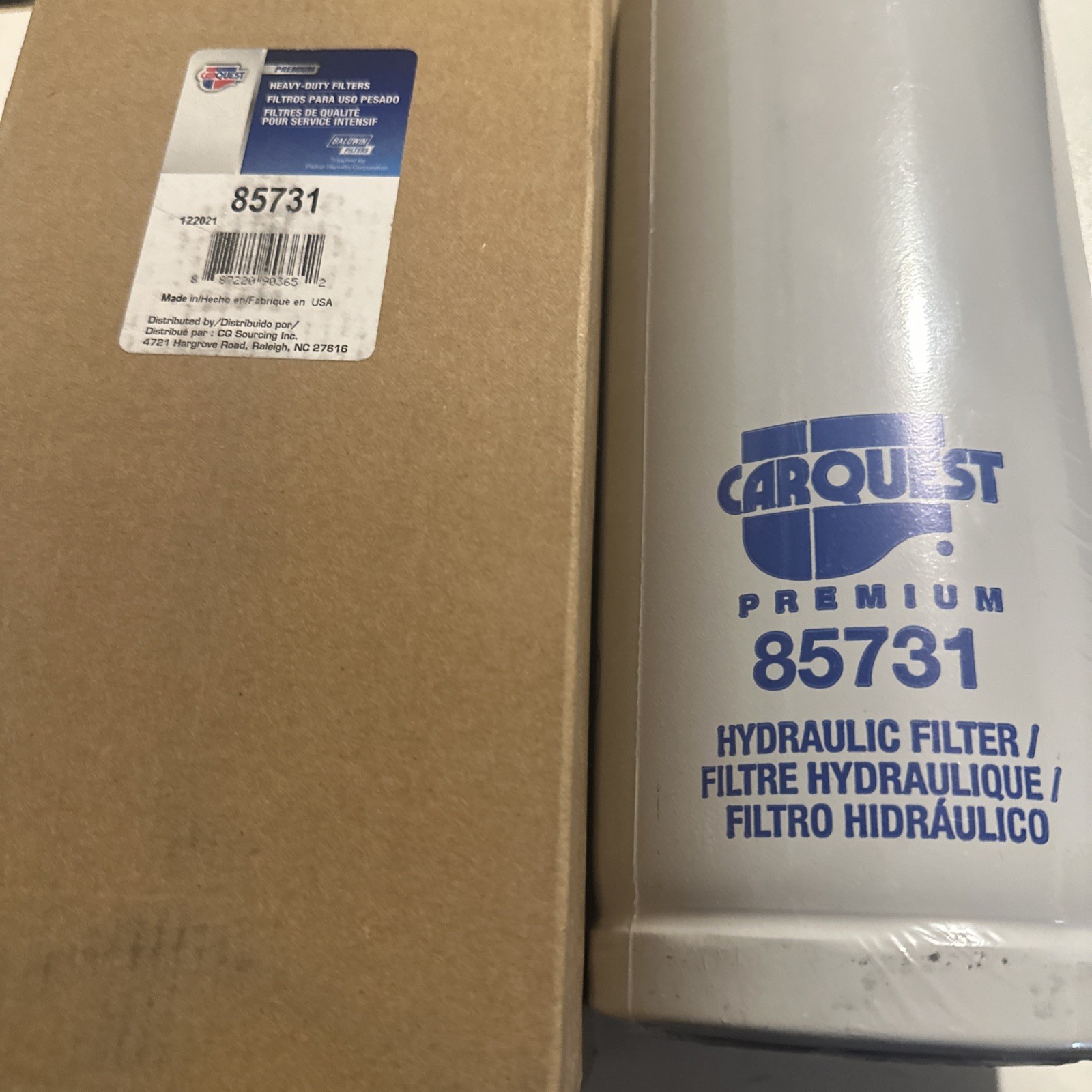 Carquest Premium HD Hydraulic Filter 85731