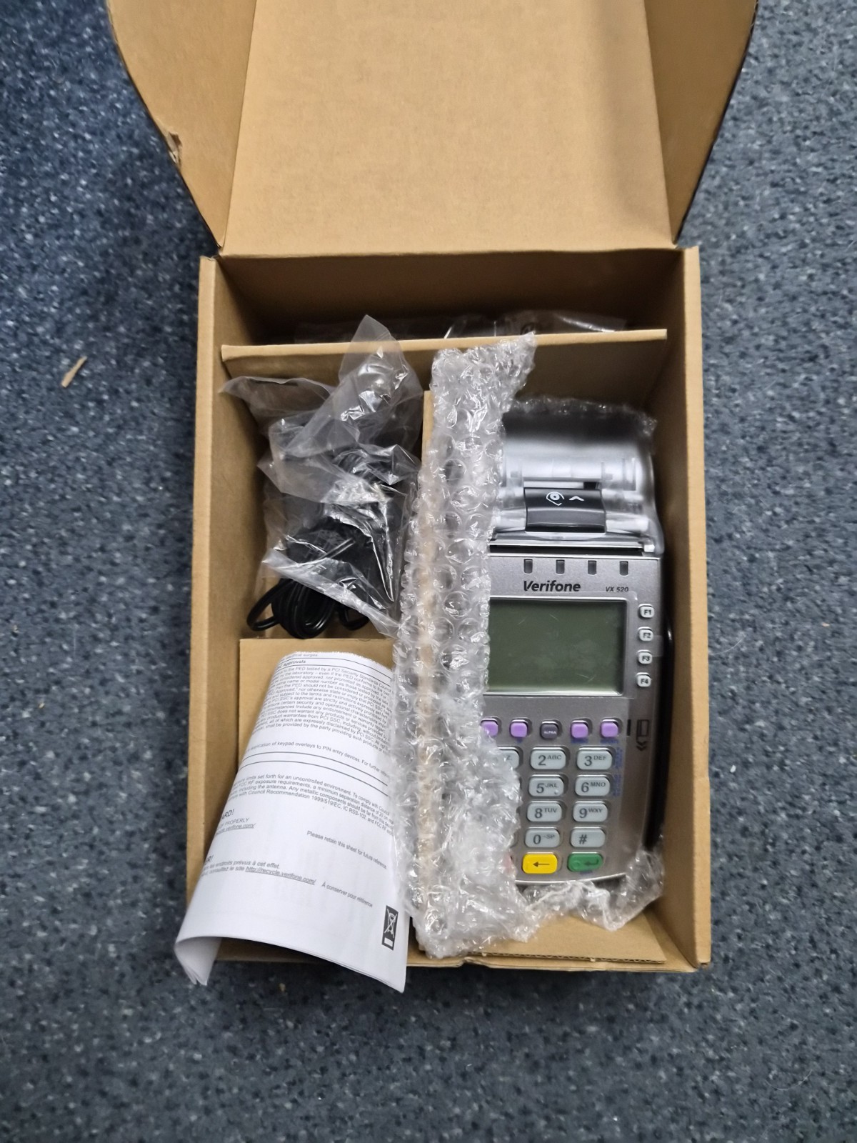 Verifone VX520 VX 520 Credit Card Machine Terminal Reader