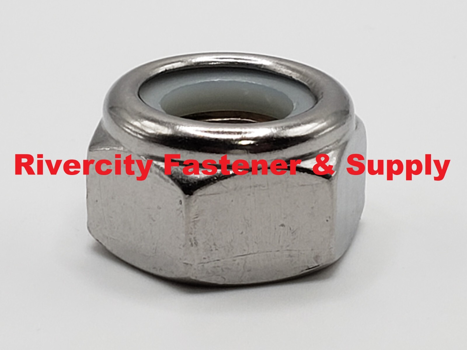 M4-0.7 Stainless Nylon Insert Lock Stop Nuts 4mm x .7 Nut nylock M4x.7