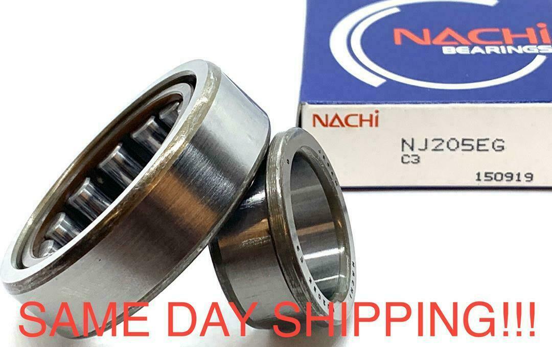 NJ205EG/NJ205 EG Nachi Cylindrical Roller Bearing Japan /SAME DAY SHIPPING !!!