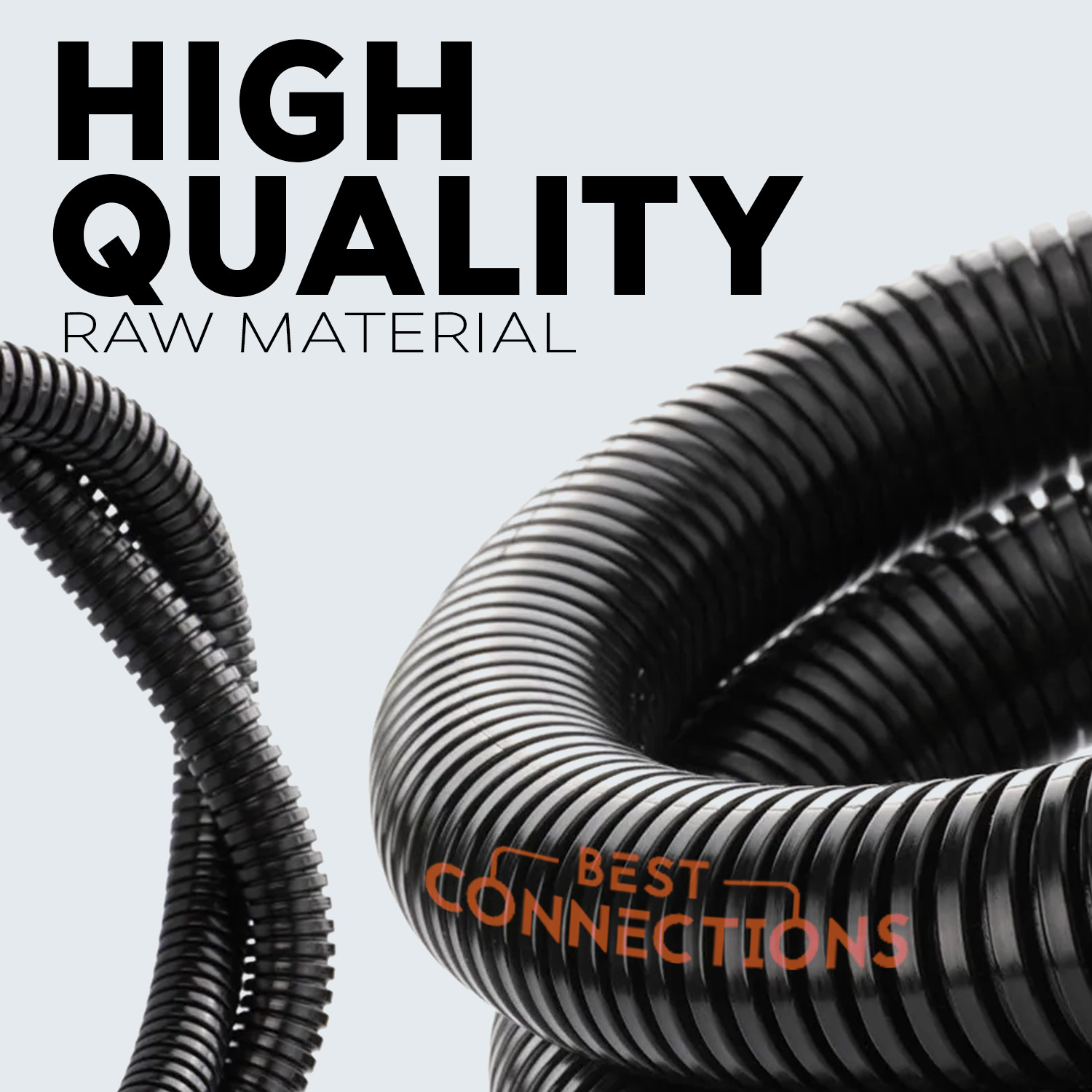 20 Ft Split Loom Combo 1/4″ 1/2″ 3/4″ Black Wire Harness W/ 7″ Cable Ties