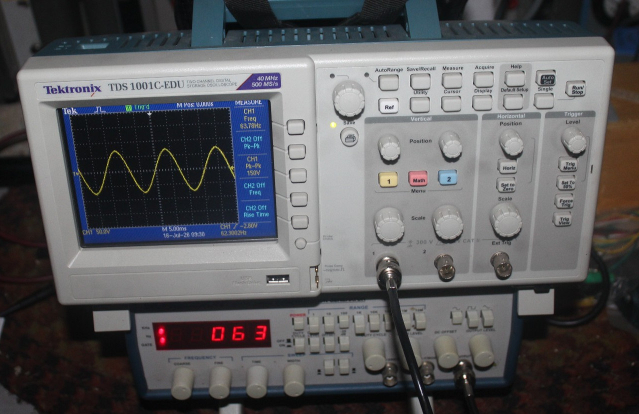 B&K Precision 4017A sweep function generator w/counter