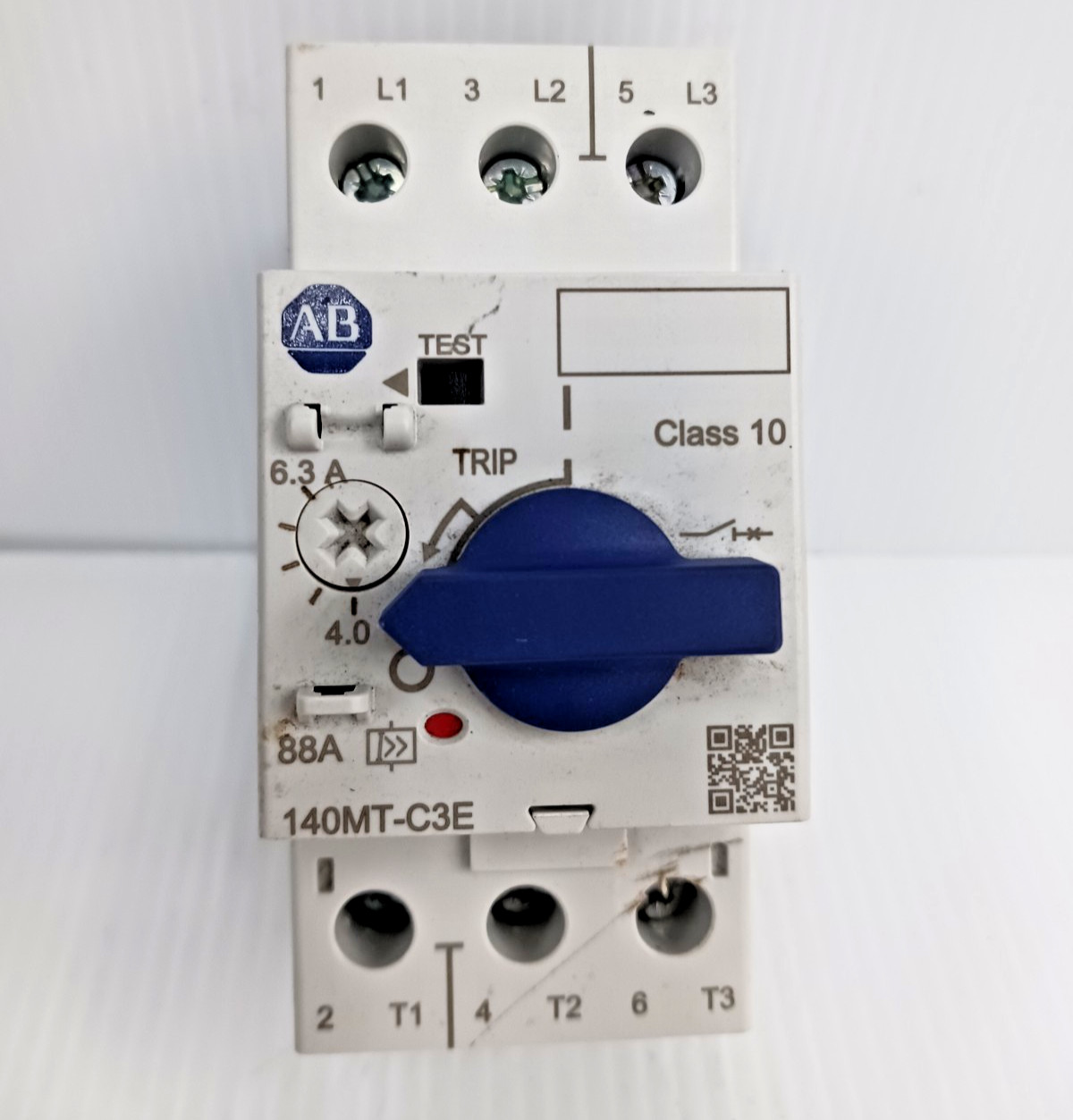 Allen Bradley 140MT-C3E-B63 Motor Protection Circuit Breaker 4.0-6.3 A