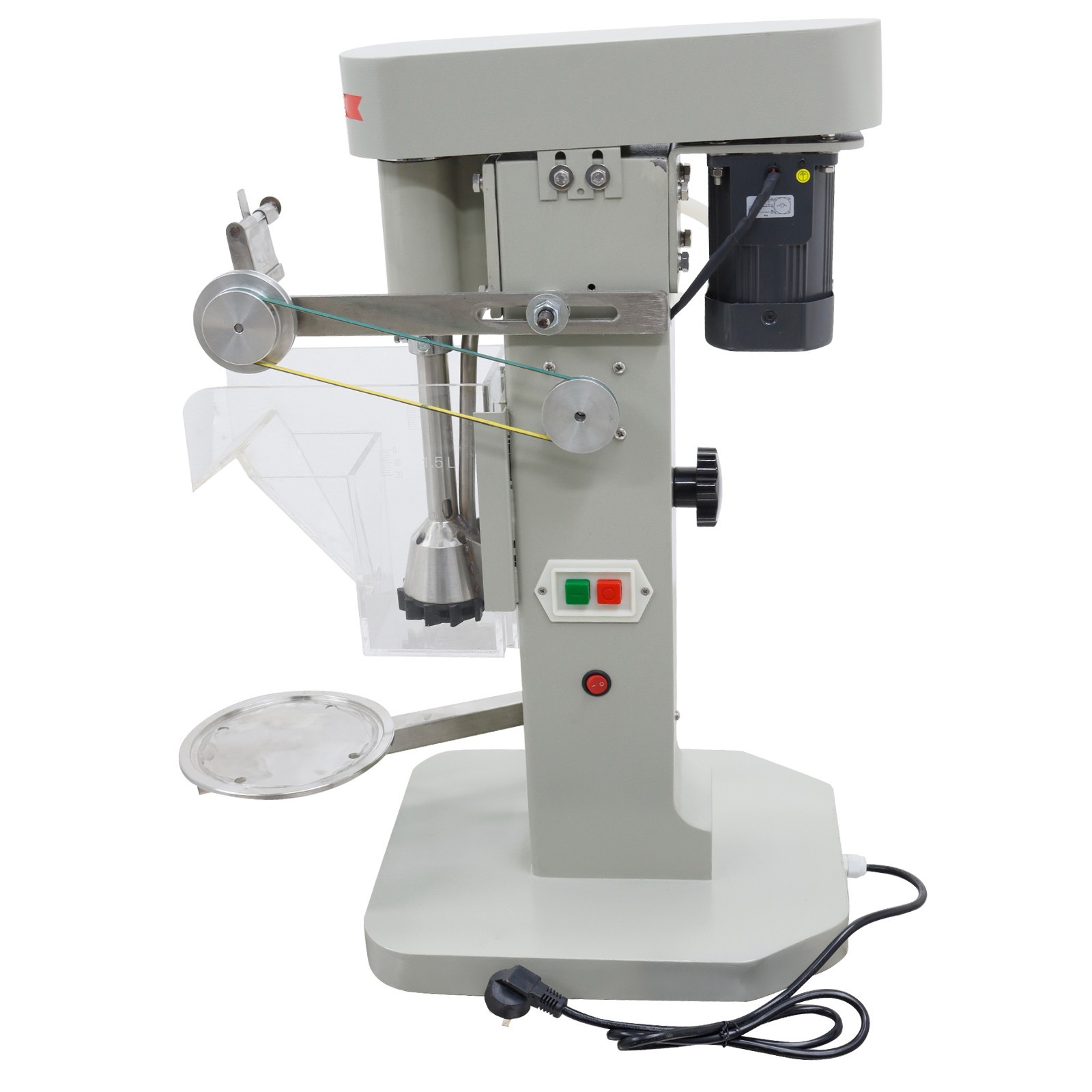 110V 1.5L Single-Cell Laboratory Flotation Machine, Belt-Driven with 60mm Impell