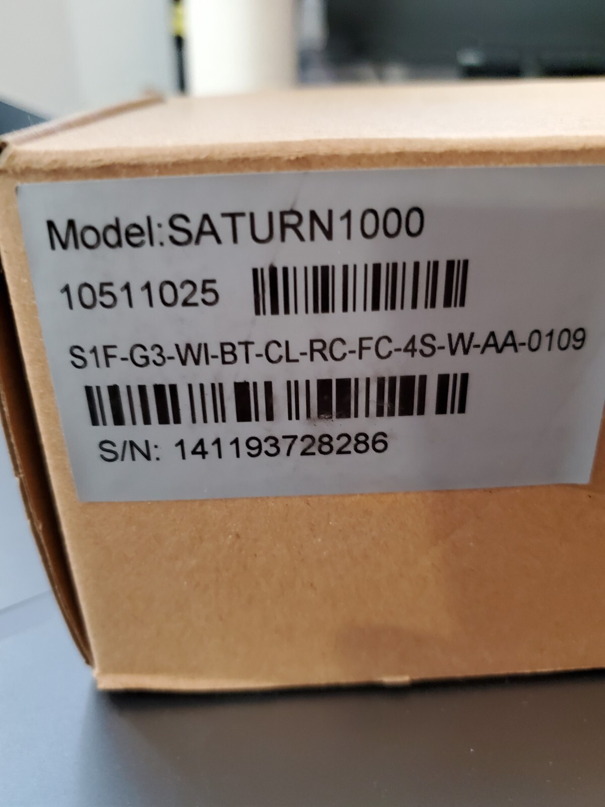 NOB Castle Technology Saturn1000 Android Wireless POS Terminal W/ AC #69
