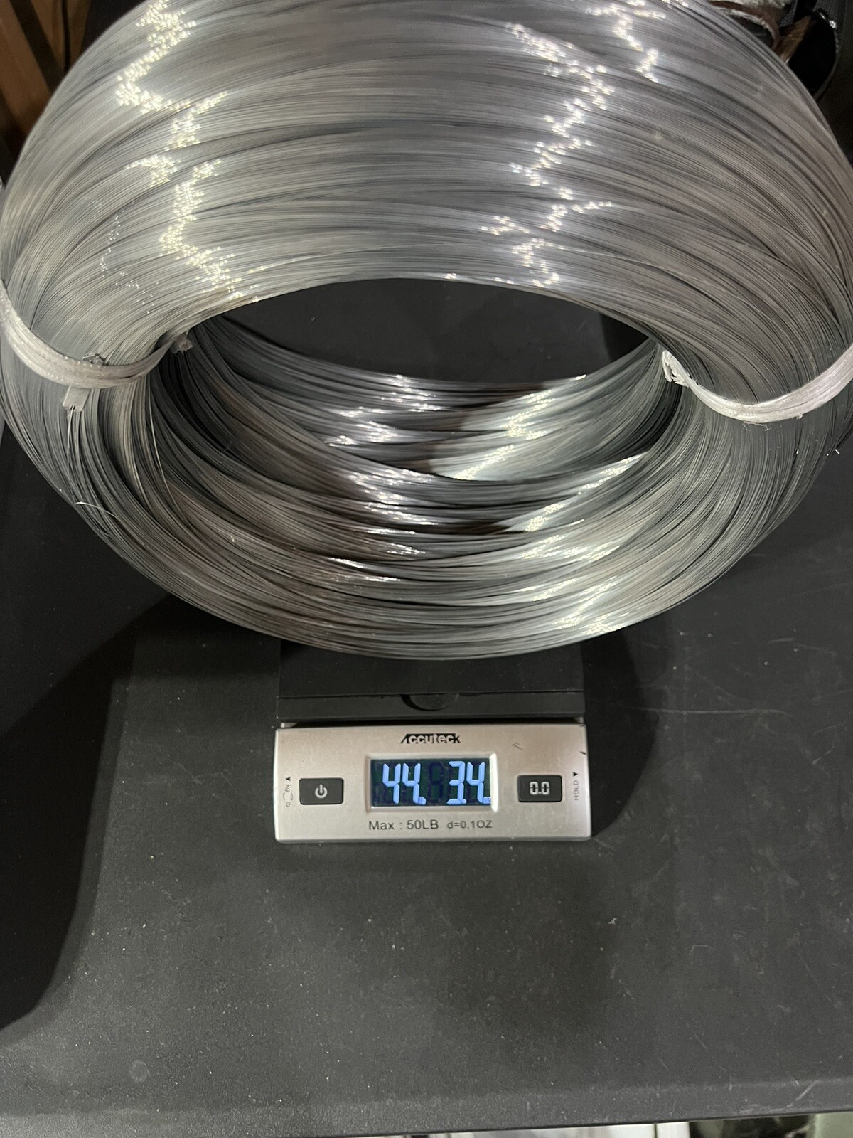 (44 Pounds) Stainless Steel Wire 0.010 in Diameter Roll of Wire Free Shipping!!!