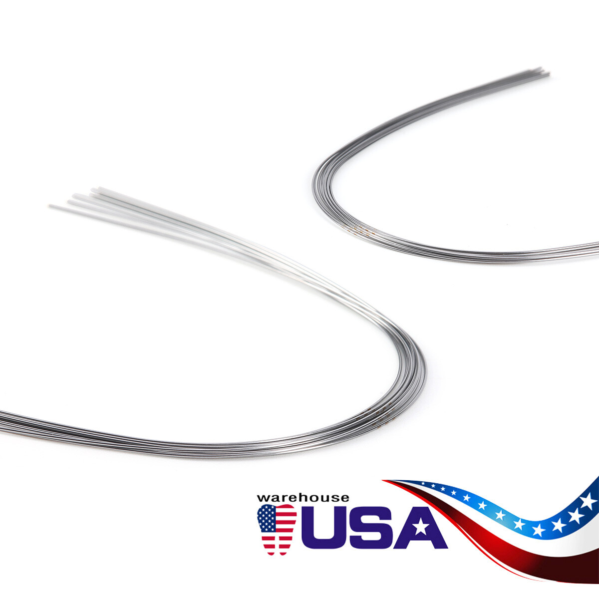 Dental Orthodontic Arch Wire Round Super Elastic NITI Round Ovoid Form AZDENT