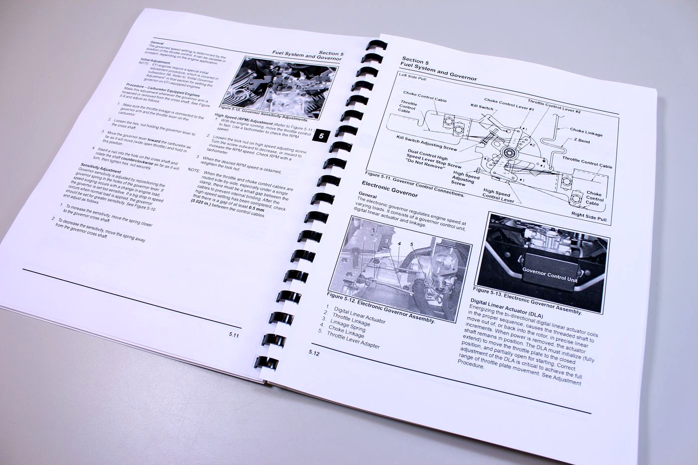 Kohler Command Pro 27 Ch18-745 Horizontal Engine Service Repair Manual Book