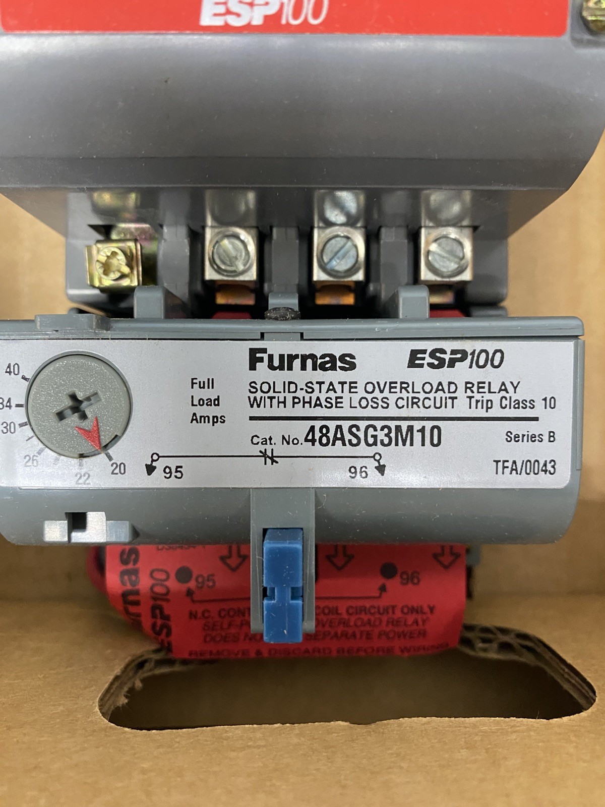 Furnas 14FS+32A* Magnetic Starter w/ 48ASG3M10 Solid State Overload