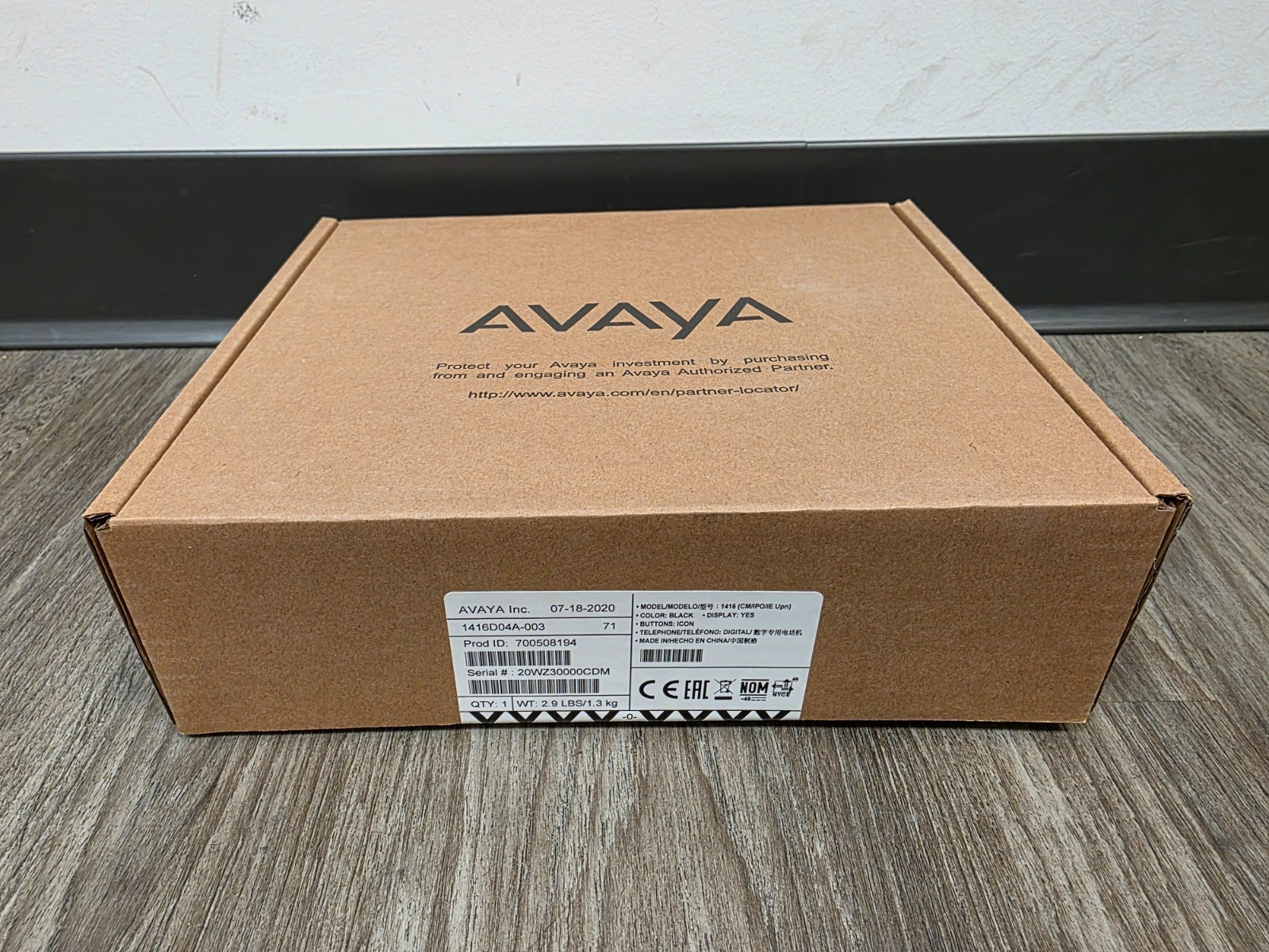 *NEW/SEALED* Avaya 1416D04A-003 700508194 office phone ^^^