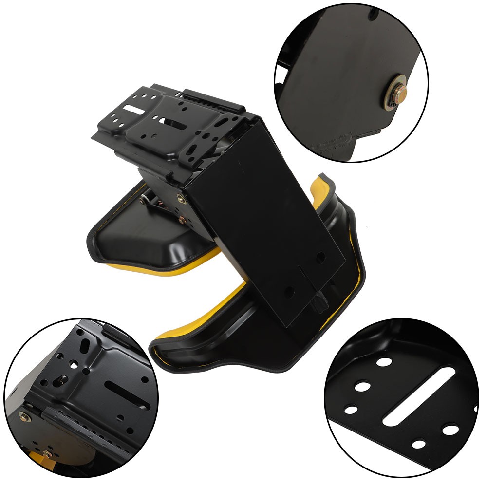 YELLOW SUSPENSION TRACTOR Seat FOR JOHN DEERE 1020 1530 2020 2030 2040 2155 5210