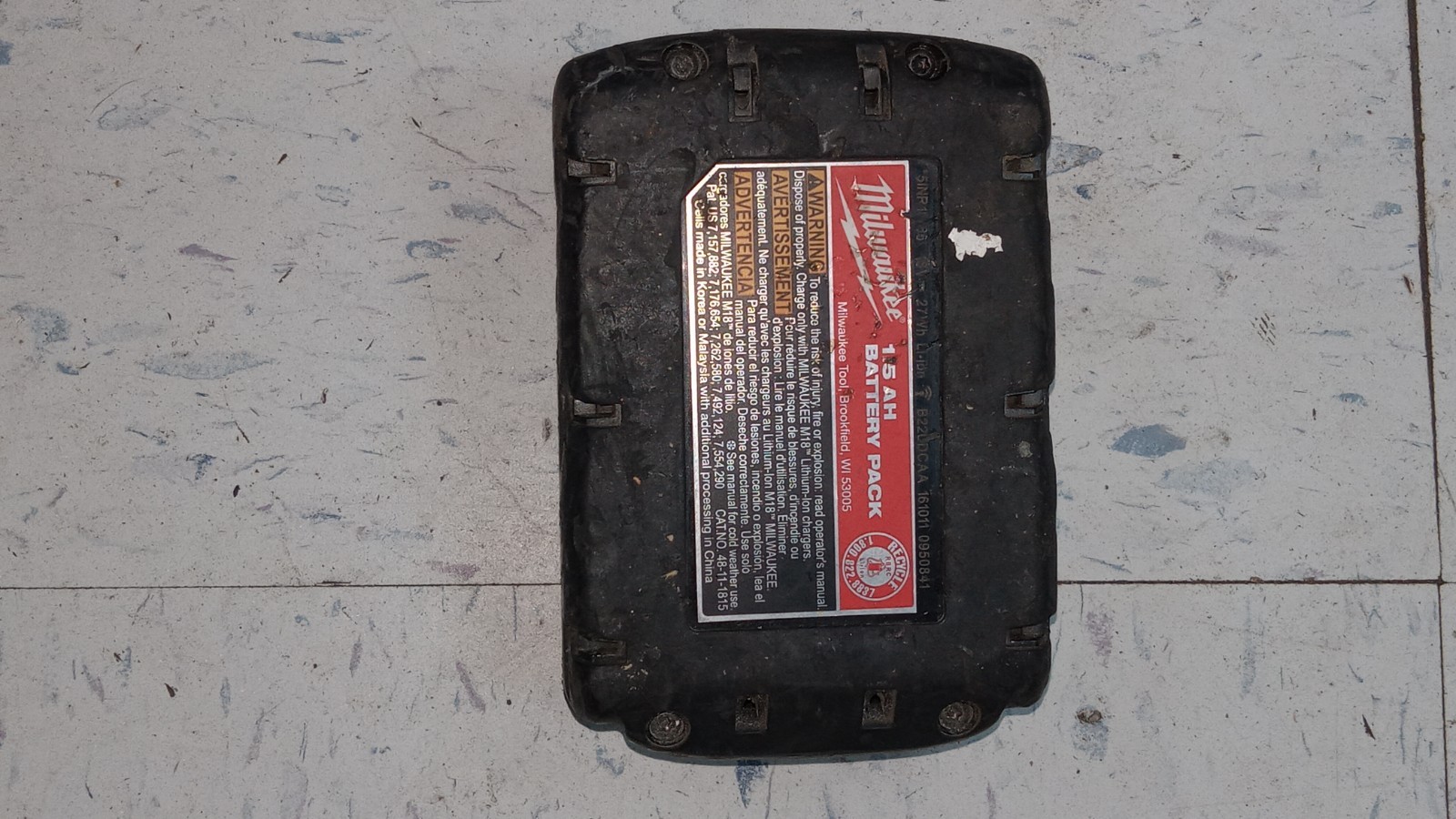 Milwaukee M18 Fuel Hole Hawg 2807-20 Right Angle Drill W/ 1.5Ah Battery Tested