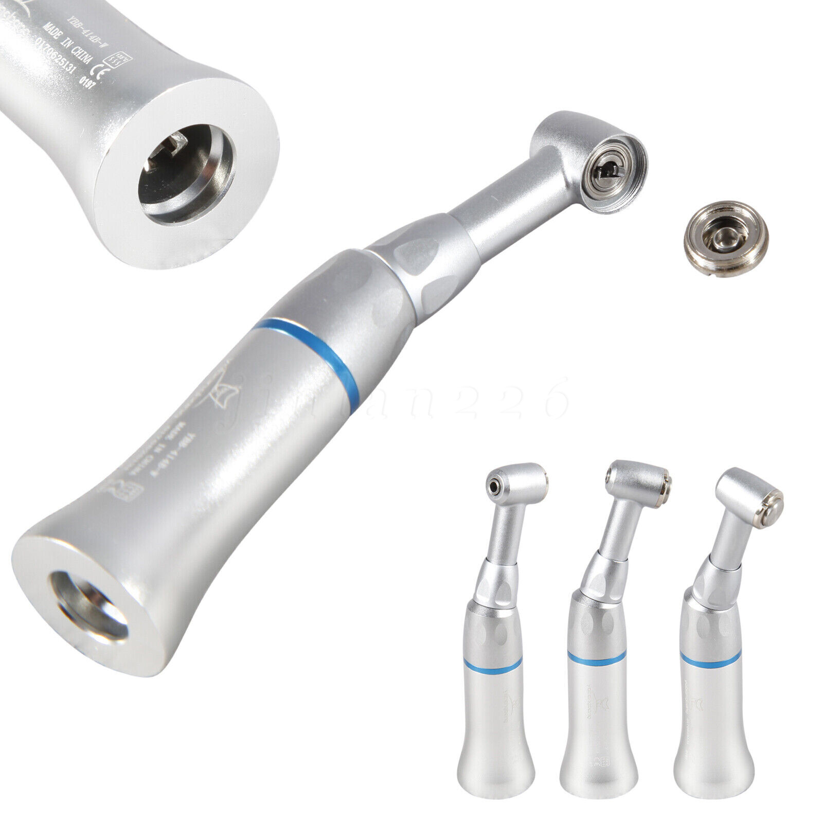10* BURR Dental Fast High Speed Handpiece Push Turbine 4 Holes Fit NSK Pana Max
