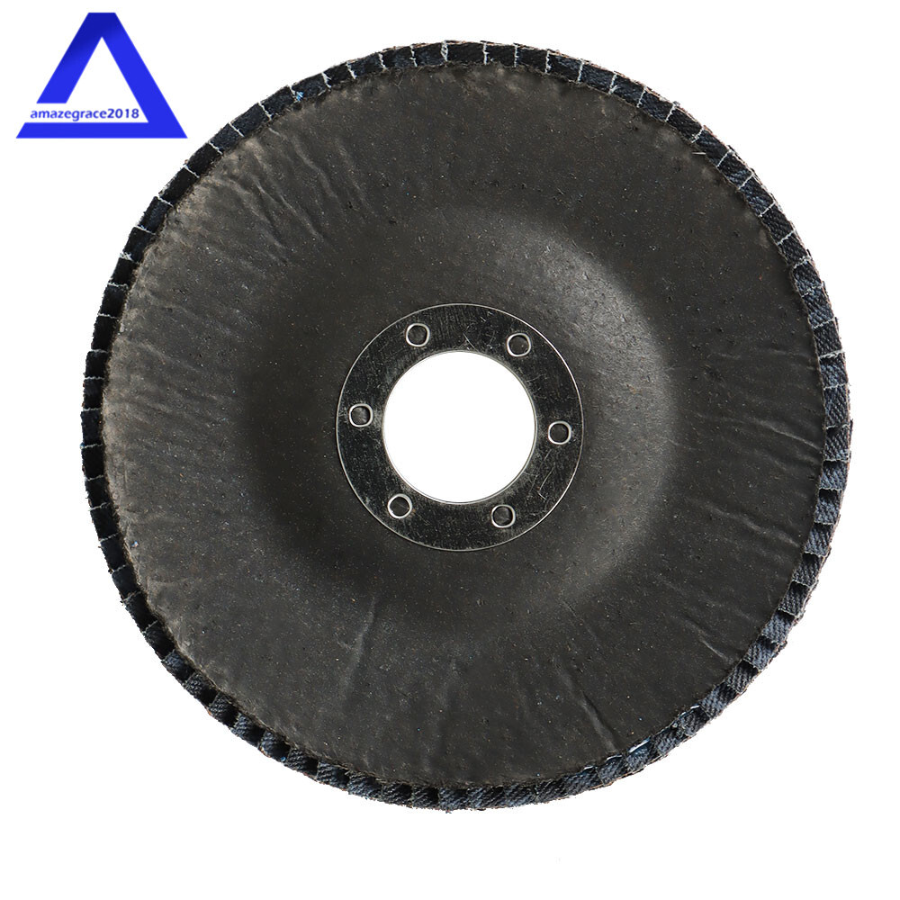 100Pack 4-1/2″×7/8” 40 Grit T29 Premium Zirconia Flap Disc Sanding Grinding
