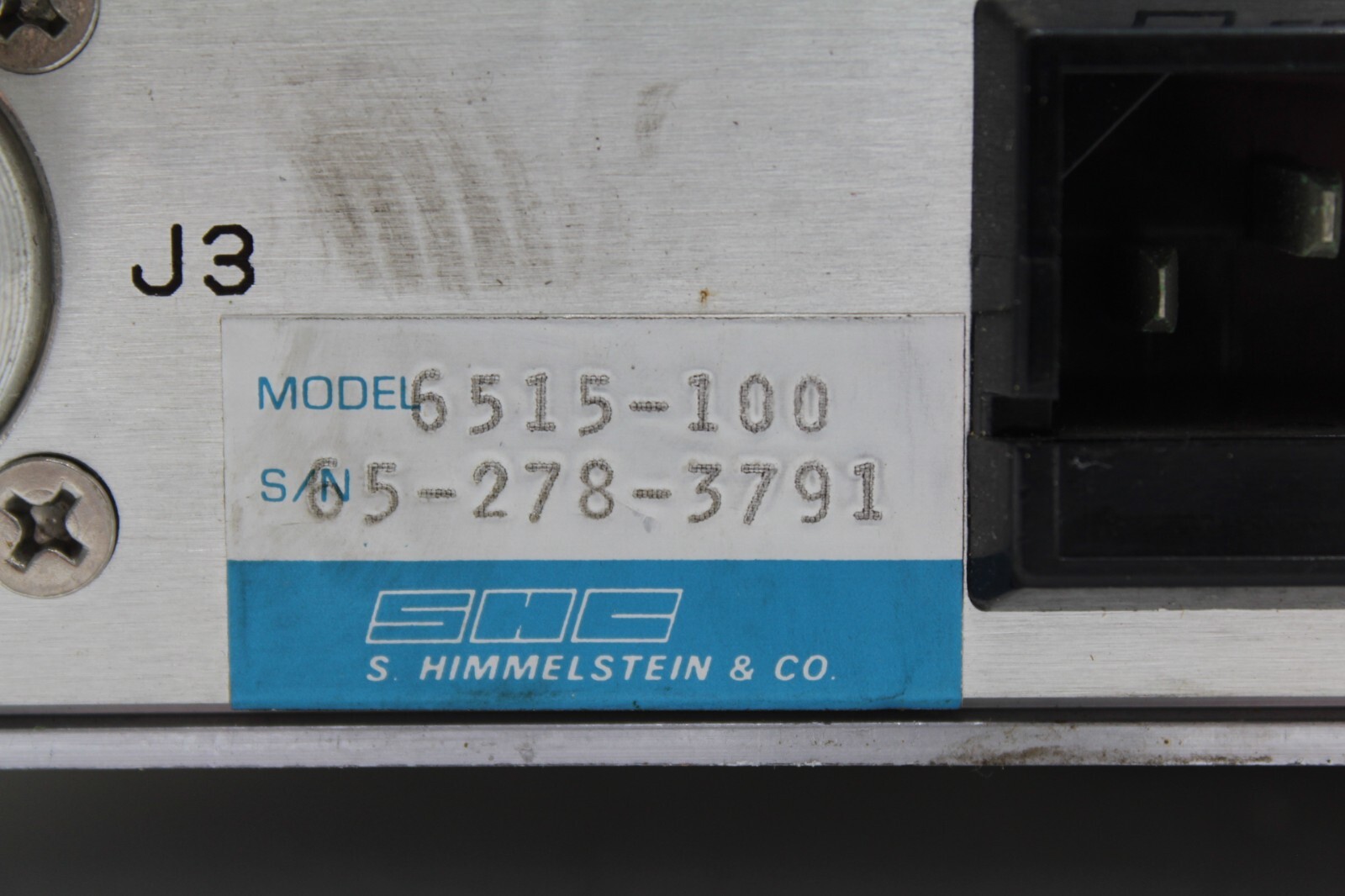 SHC 6515-100 LEAK TEST AMPLIFIER