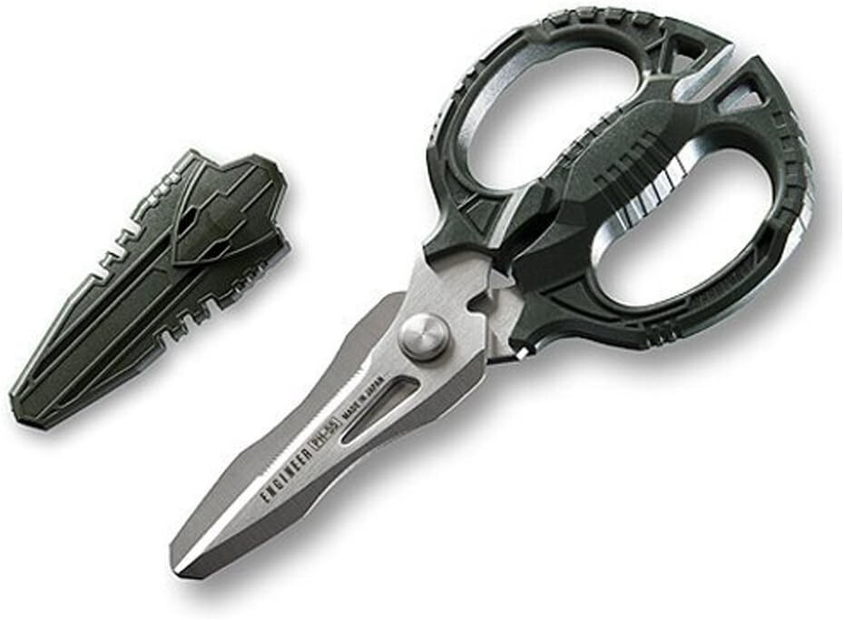 ENGINEER PH-55 Multi-Function, 160mm Compact Scissors, Japan Import